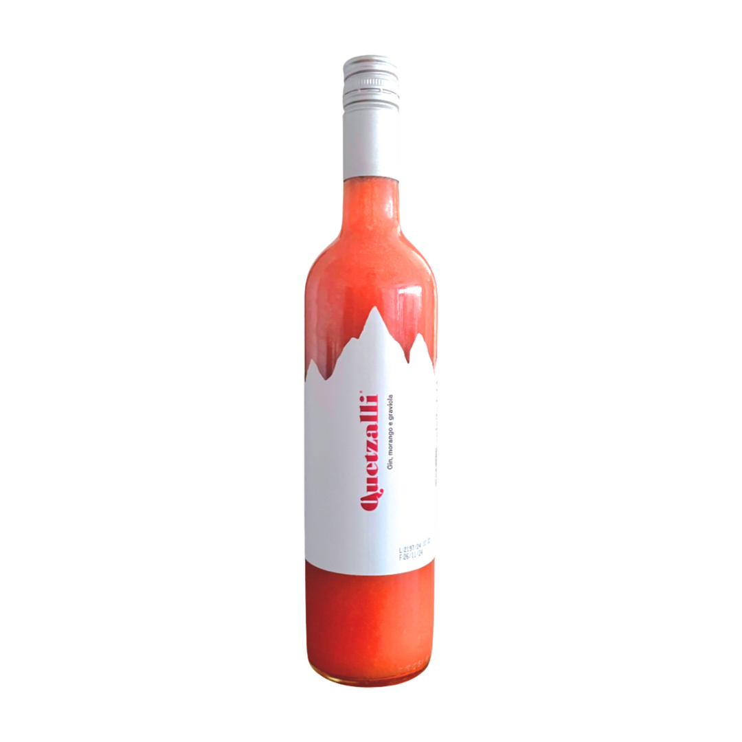 Quetzalli 750 ml - Gin, Morango & Graviola