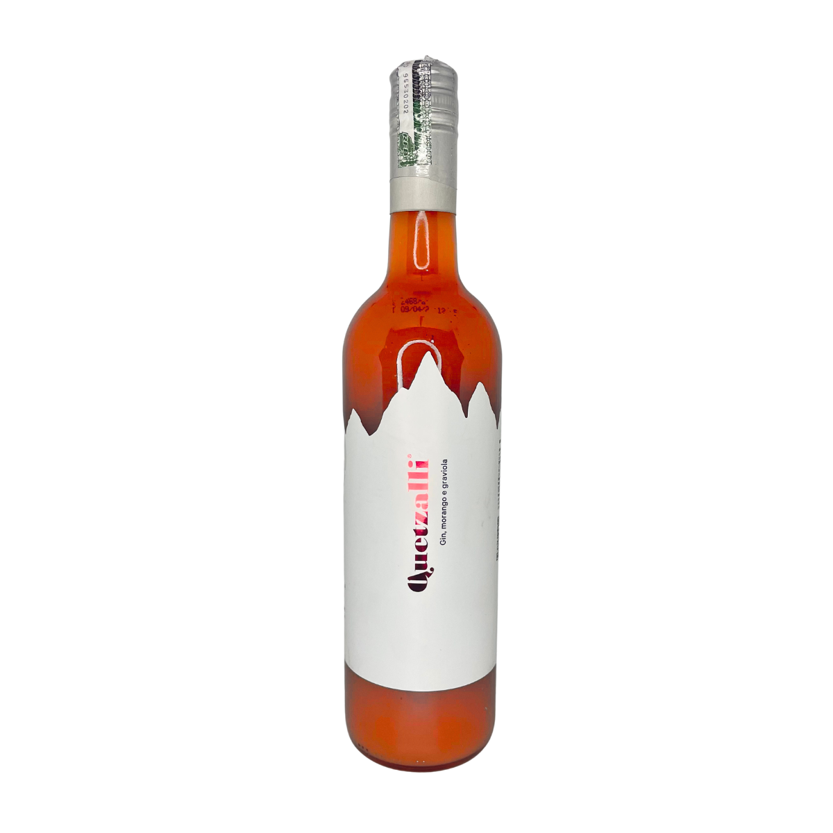 Quetzalli Drink - Gin com Morango e Graviola - Drink Pronto - 750 ml