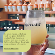Quetzalli Drink - Cachaça com Cambuci e Abacaxi - Drink Pronto - 750 ml