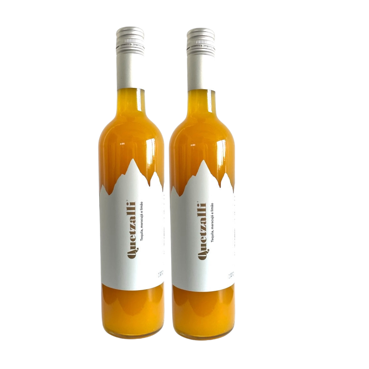 Kit Dupla Quetzalli – 2 Drinks Prontos Tequila Maracujá (1,5L)