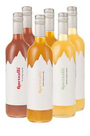 Caixa Quetzalli Trio de Três –  3 Sabores de Drinks Prontos - 6x750ml (4,5L)
