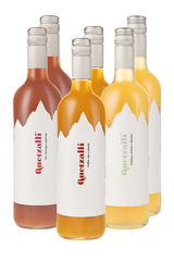 Caixa Quetzalli Trio de Três –  3 Sabores de Drinks Prontos - 6x750ml (4,5L)