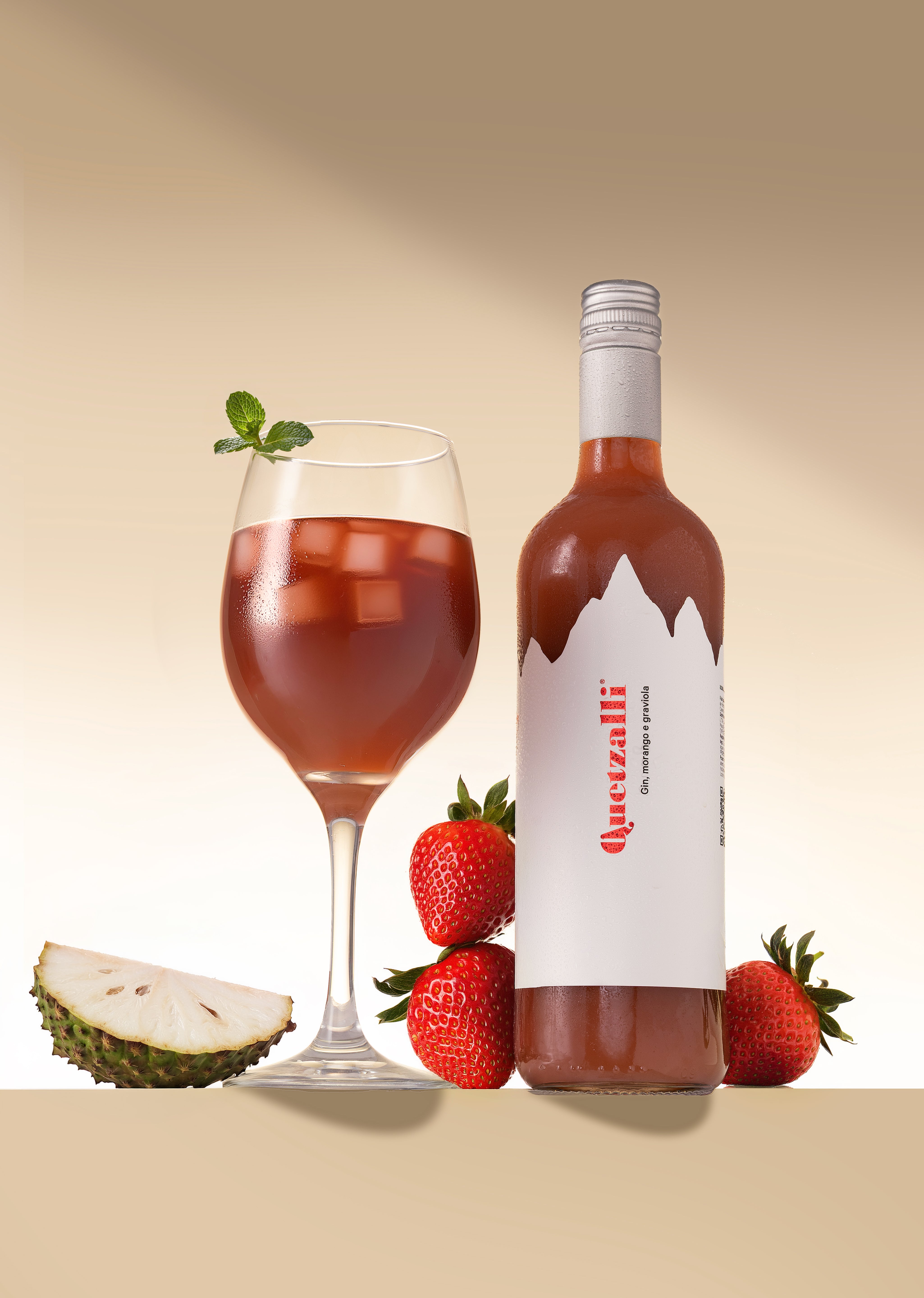 Caixa Quetzalli Trio de Três –  3 Sabores de Drinks Prontos - 6x750ml (4,5L)